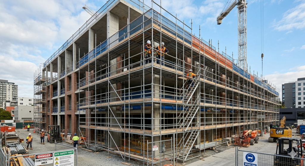 Types of scaffolding in construction